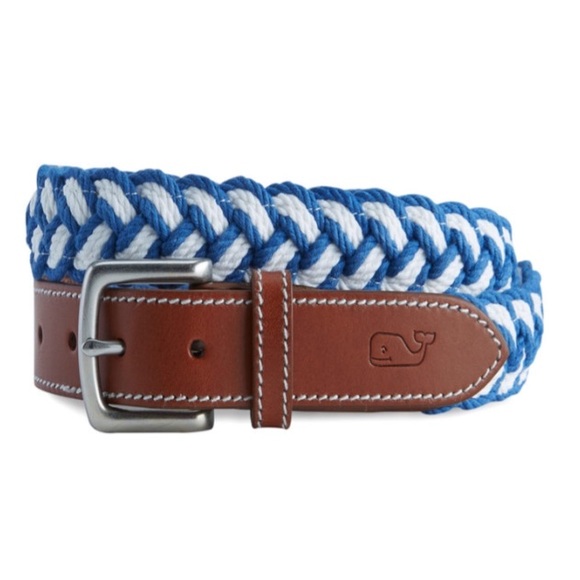 mens braided rope belts
